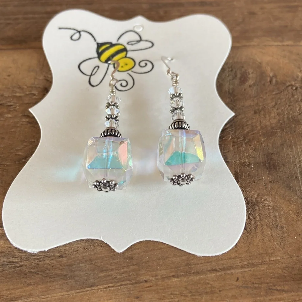 Swarovski Crystal Earrings - Picture 3 of 4